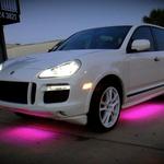 2010 Porsche Cayenne GTS, undercarriage LEDs installed